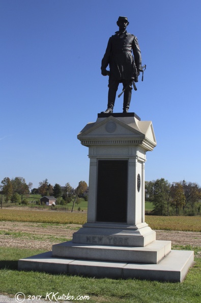 Gettysburg National Military Park
Major-General Abner Doubleday Statue
South Reynolds Avenue
October 20 2017 20171020_5216-1.JPG