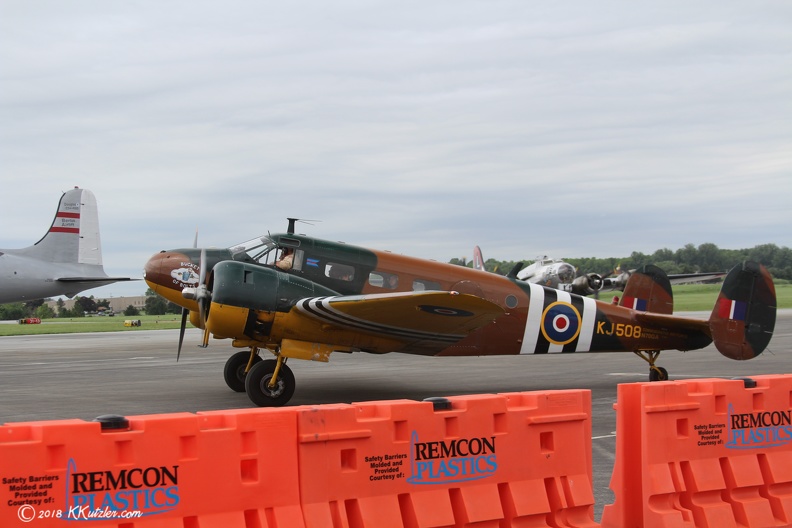 2018 World War II Weekend
BEECHCRAFT
C-45F EXPEDITOR
'BUCKET OF BOLTS'
June 3 2018 20180603_7217.JPG