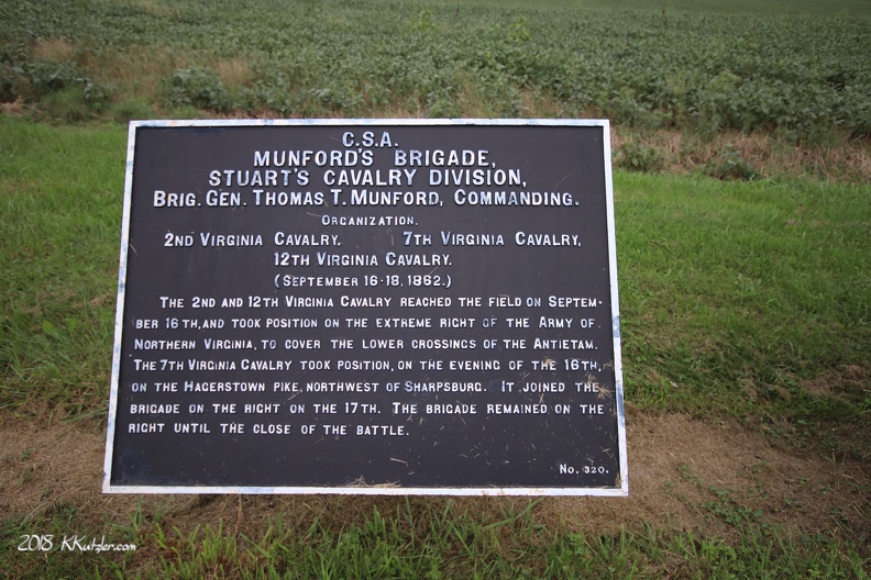 Marker No. 320
Branch Avenue
Antietam National Battlefield
October 09 2018 20181009_990320-1608.JPG