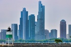 Chicago Harbor Southeast Guidewall Lighthouse